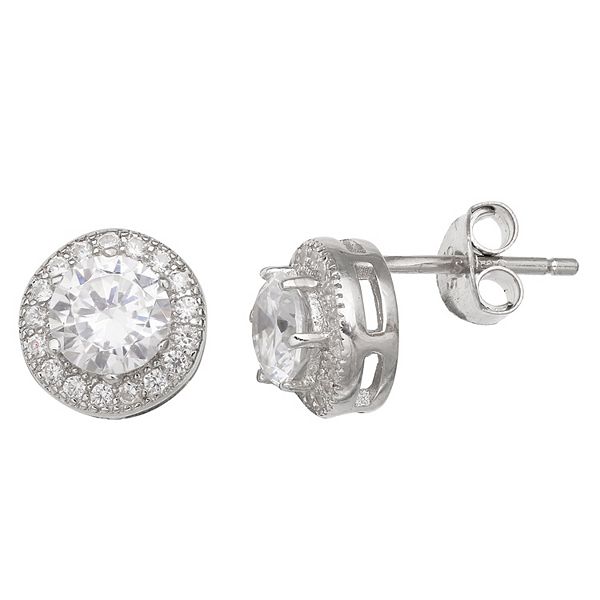 Primrose cubic deals zirconia sterling silver