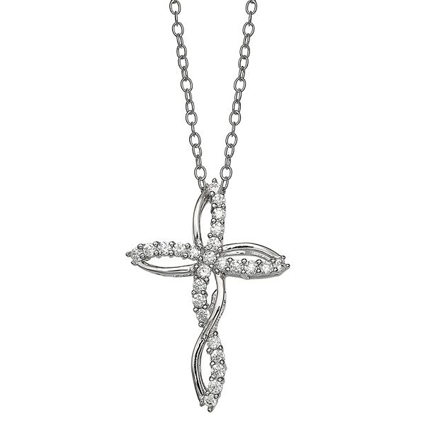 Kohls diamond hot sale cross necklace