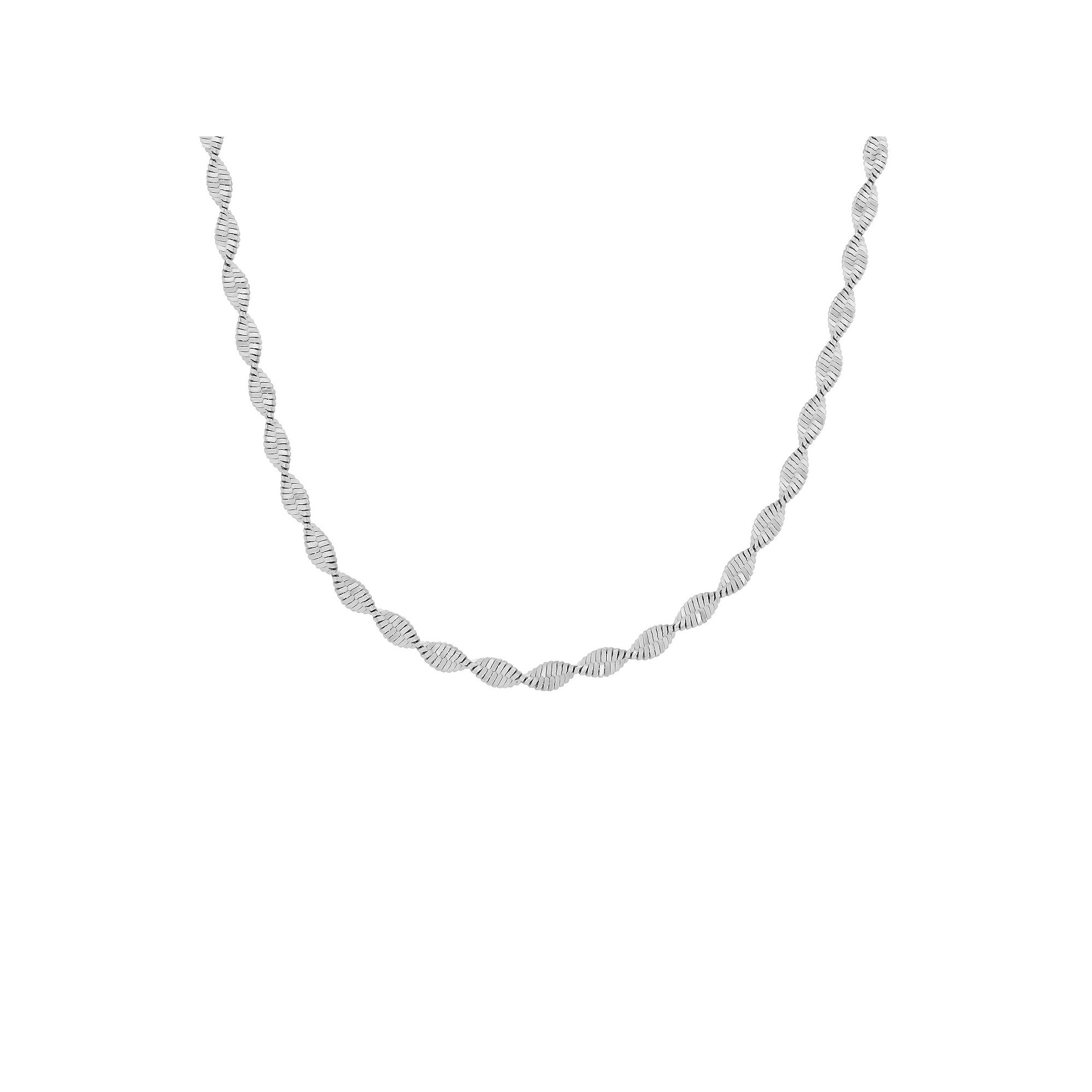 PRIMROSE Sterling Silver Butterfly Chain, Womens, Size: 24