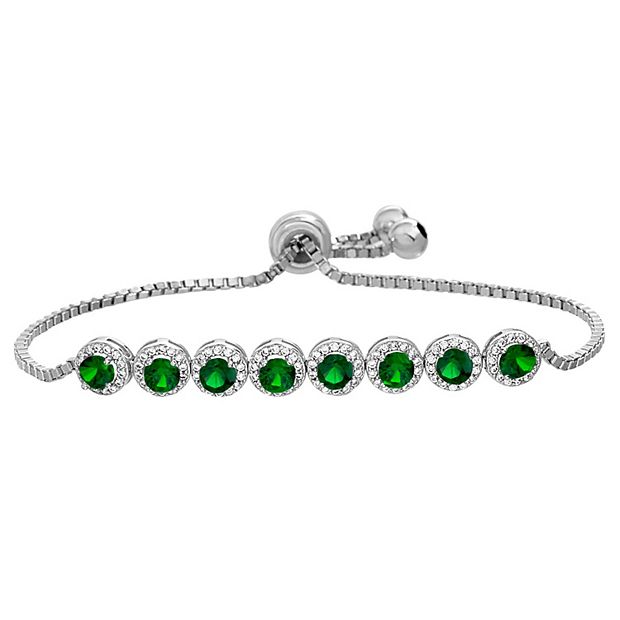 Kohls emerald deals bracelet