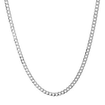 Men's 14k Gold Plated Curb Chain Necklace - 20 in