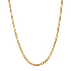 Kohls mens deals gold necklace