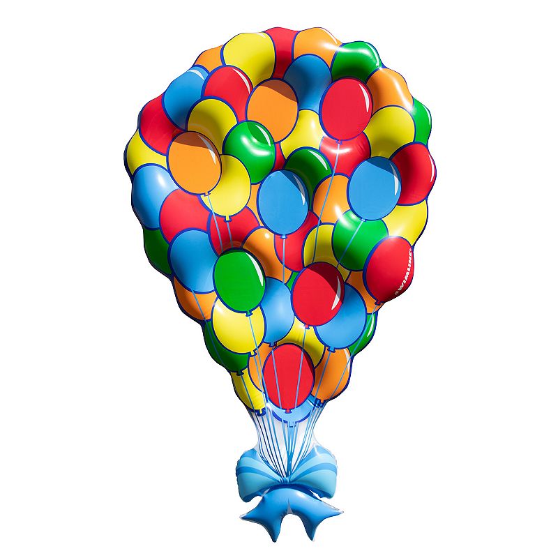 Swimline - Balloon Party Island Pool Float, Multicolor