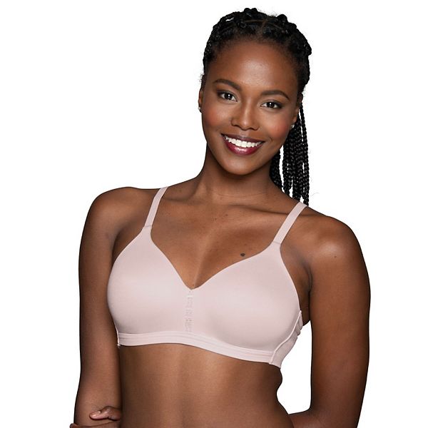 Vanity Fair Womens Beauty Back Simple Sizing Wireless 72118 - Sheer Quartz  - M : Target