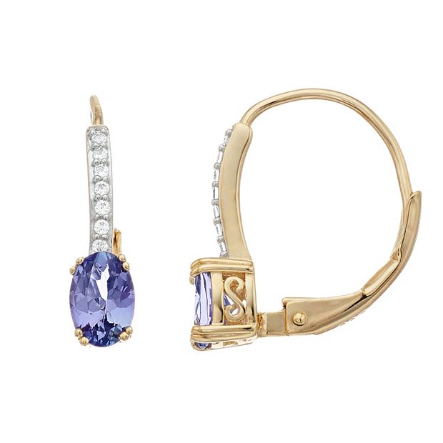 Kohls on sale tanzanite earrings