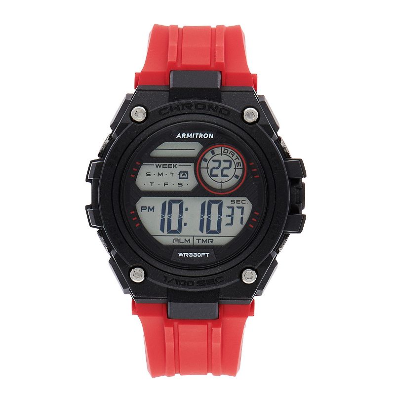 17874096 Armitron Mens ProSport EL LCD Sport Watch, Size: L sku 17874096