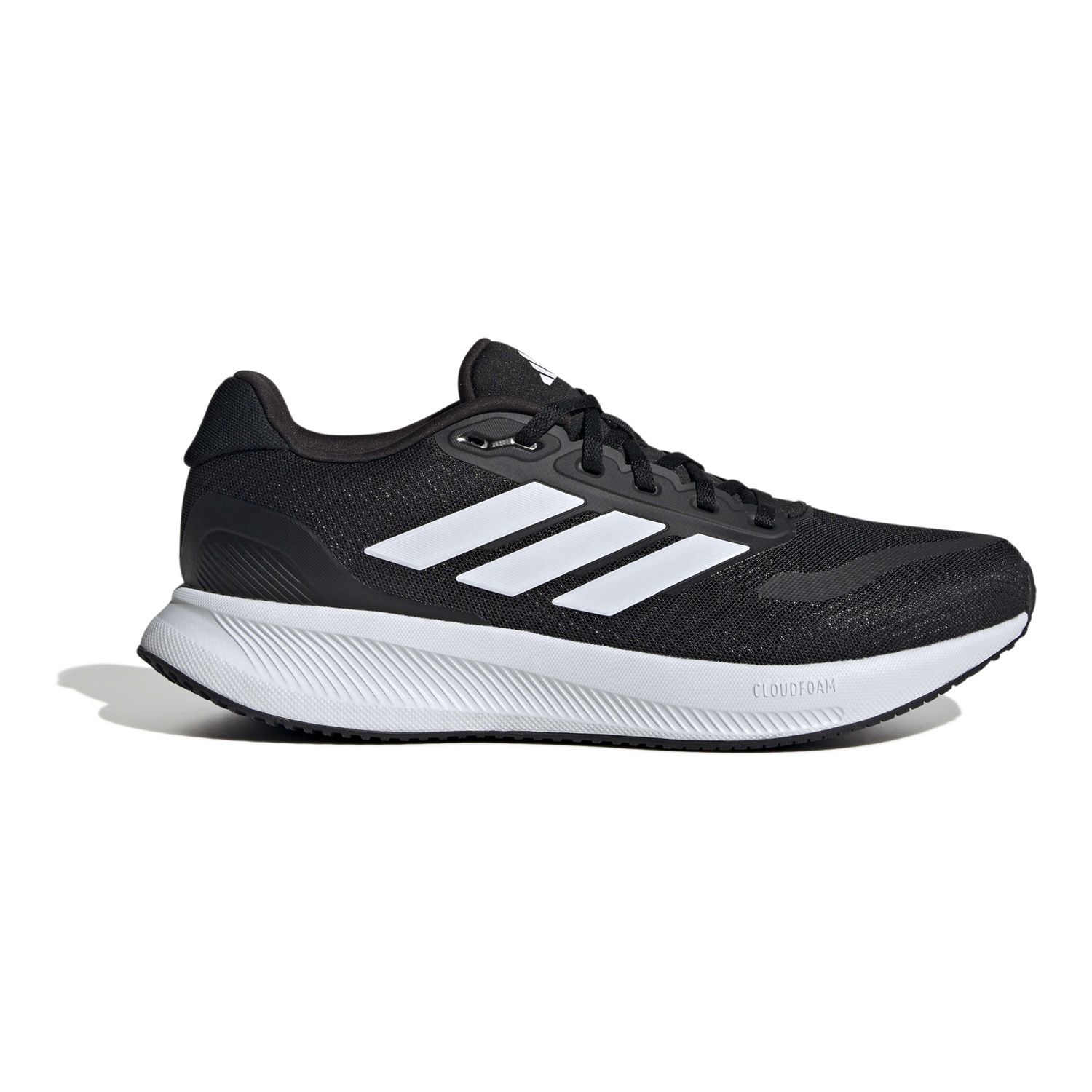 Mens Adidas Runfalcon adidas RUNFALCON 3.0 Cloudfoam Running Shoes | White/Black  main image 4