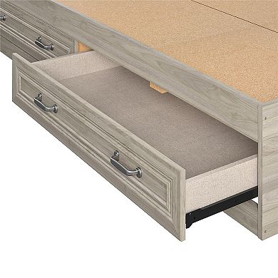 Little Seeds Sierra Ridge Levi Twin Bed with Storage