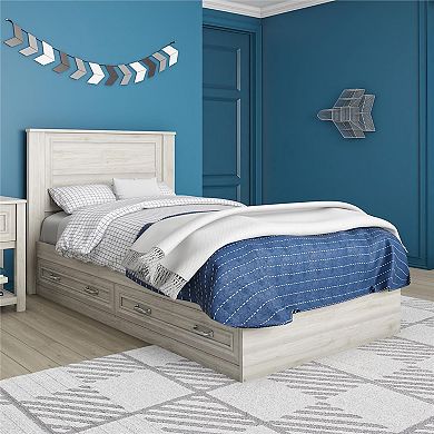 Little Seeds Sierra Ridge Levi Twin Bed with Storage