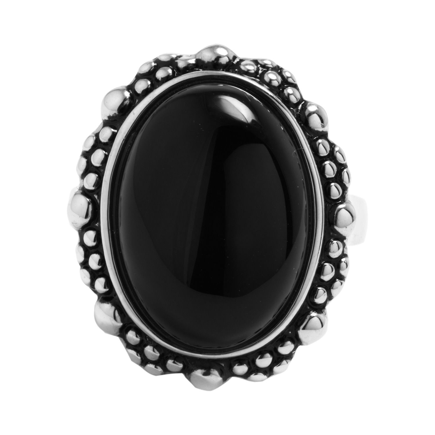 Kohls black onyx on sale ring