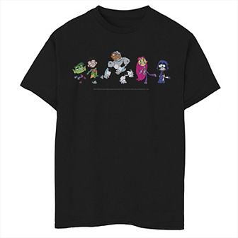 Boys 8-20 DC Comics Graphic Teen Titans Go! Group Shot Lineup Graphic Tee