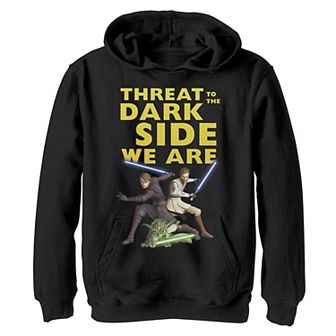 Boys 8-20 Star Wars: Clone Wars Threat To The Dark Side We Are Pullover Graphic Hoodie