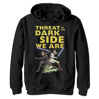 Boys 8-20 Star Wars: Clone Wars Threat To The Dark Side We Are Pullover Graphic Hoodie