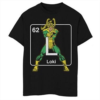 Boys 8-20 Marvel Avengers Loki Element Graphic Tee