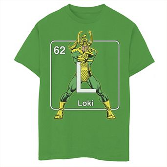 Boys 8-20 Marvel Avengers Loki Element Graphic Tee