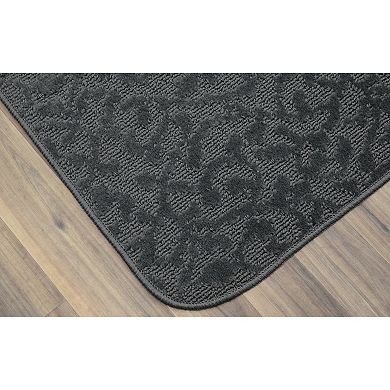 Garland Rug Ivy Floral 2-piece Kitchen/Door Mat Set