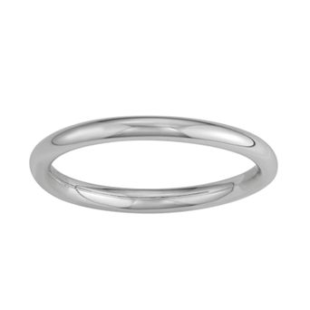LOVE CLOUD 10k Gold 2 mm Wedding Band