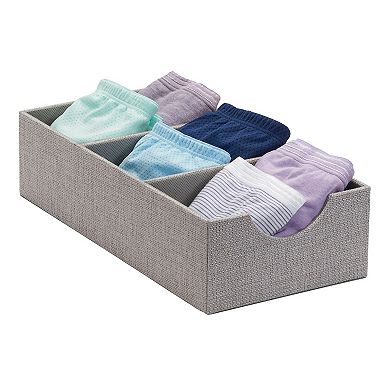 Household Essentials 3-Compartment Drawer Organizer