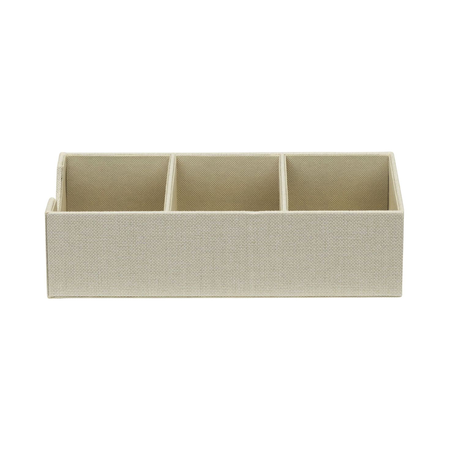 Household Essentials 3-Compartment Drawer Organizers - Thumbnail 2