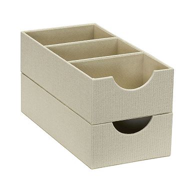 Household Essentials 3-Compartment Drawer Organizer