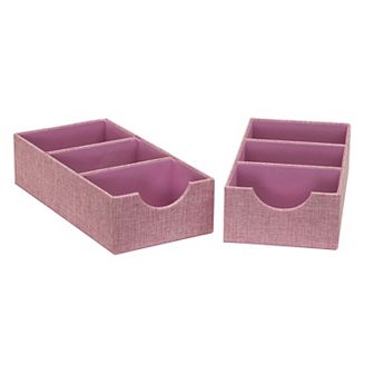 Household Essentials 3-Compartment Drawer Organizer