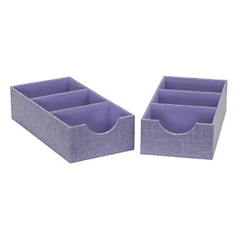 Household Essentials 3-Compartment Drawer Organizer
