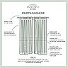 Set Of 2 Biscayne Indoor/outdoor Two-tone Textured Tab Top Curtain Panel Exclusive Home