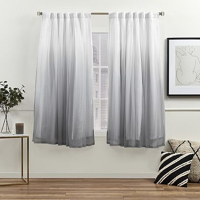 Exclusive Home 2-pack Crescendo Lined Blackout Window Curtains