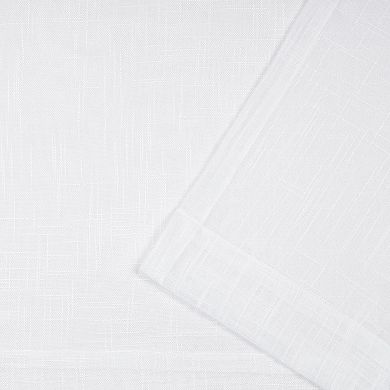 Exclusive Home 2-pack Jacinta Bottom Ruffle Sheer Rod Pocket Window Curtains