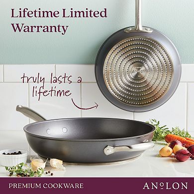 Anolon Accolade Hard-Anodized Precision Forge 2-pc. Skillet Set