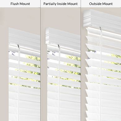 Chicology Cordless Faux Wood Blinds