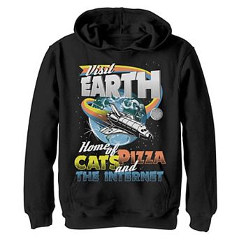 Boys 8-20 Fifth Sun Earth Vacation Graphic Hoodie