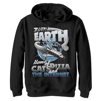Boys 8-20 Fifth Sun Earth Vacation Graphic Hoodie