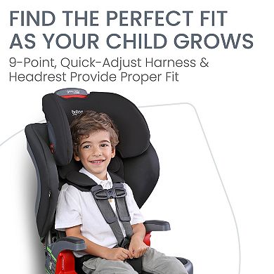 Britax Grow With You ClickTight Cool Flow Harness-2-Booster Car Seat