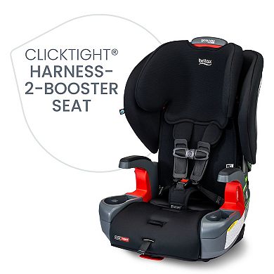 Britax Grow With You ClickTight Cool Flow Harness-2-Booster Car Seat