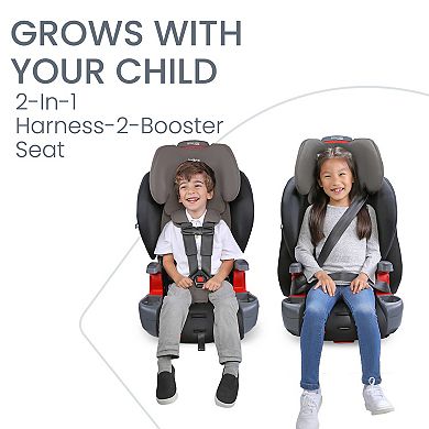 Britax Grow With You ClickTight Cool Flow Harness-2-Booster Car Seat
