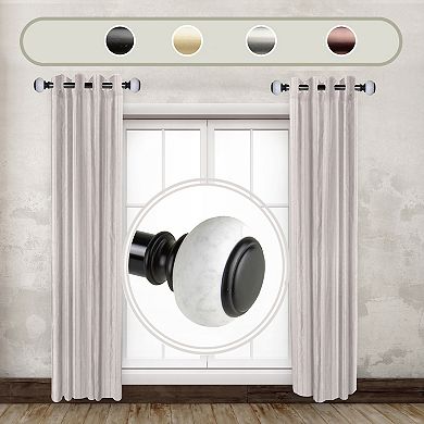 Rod Desyne 1" Vernon Side Curtain Rod