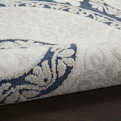 Nourison Calobra Medallion Outdoor Area Rug