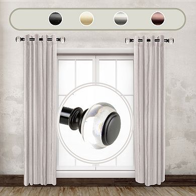 Rod Desyne 1" Ironwood Side Curtain Rod