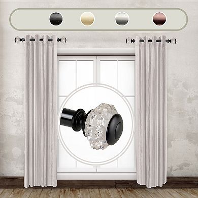 Rod Desyne 1" Inez Side Curtain Rod