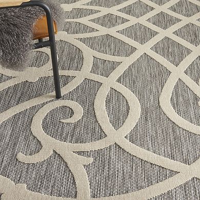 Nourison Palamos Wisteria Outdoor Area Rug