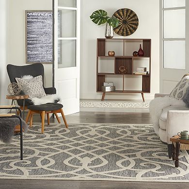 Nourison Palamos Wisteria Outdoor Area Rug