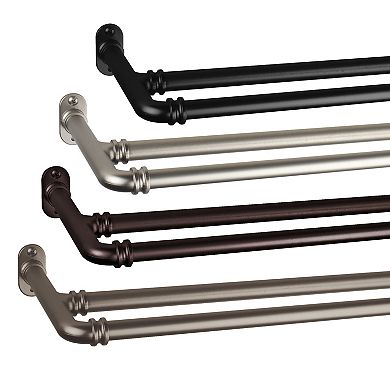 Rod Desyne 5/8" Double Blackout Curtain Rod