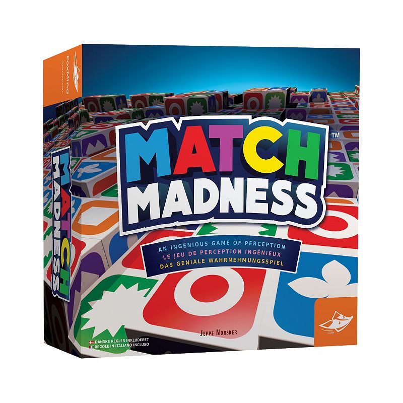 FoxMind Games Match Madness Game, Multicolor