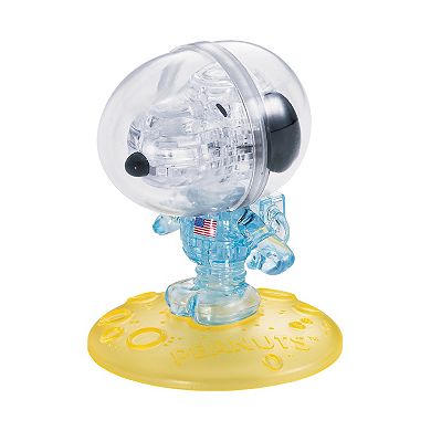 University Games 3D Crystal Puzzle - Peanuts Astronaut Snoopy 35-Pieces