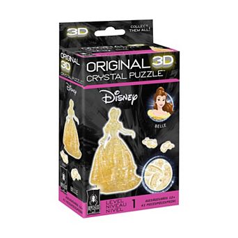 University Games 3D Crystal Puzzle - Disney's Beauty & the Beast Belle 41 pc
