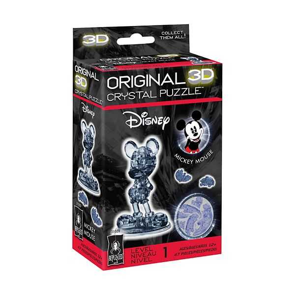University Games 3D Crystal Puzzle Disney's Mickey Mouse, 2nd Edition