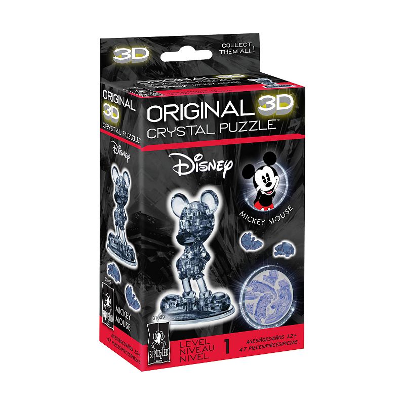 University Games 3D Crystal Puzzle - Disneys Mickey Mouse, 2nd Edition 47-