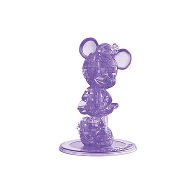 University Games 3D Crystal Puzzle - Disney's Minnie Mouse, 2nd Edition 42-Pieces
