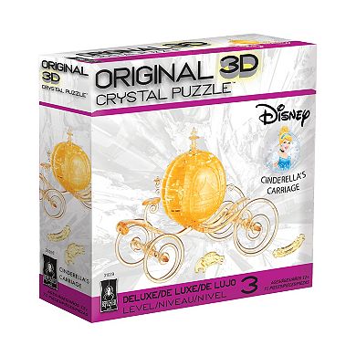 University Games 3D Crystal Puzzle - Disney's Cinderella's Carriage 71-Pieces